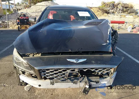 2018 Genesis G80 3.3T Sport z USA, uszkodzony, nr VIN KMHGN4JB1JU264079